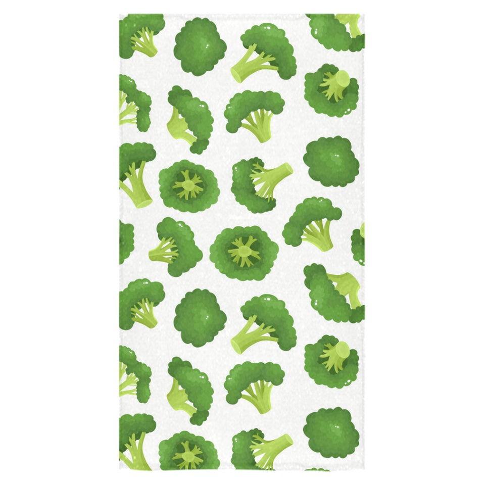 Cute broccoli pattern Bath Towel