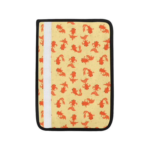 Goldfish Pattern Print Design 02 Car Seat Belt Cover