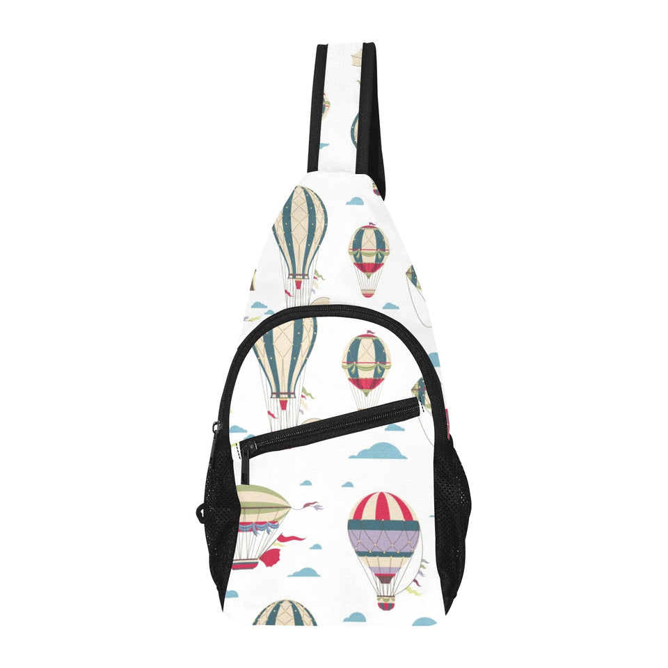 Hot air balloon pattern All Over Print Chest Bag