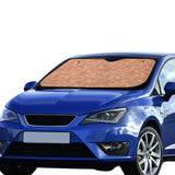 Brick Printed Pattern Print Design 02 Car Sun Shade
