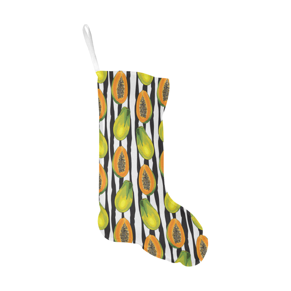 papaya design pattern Christmas Stocking
