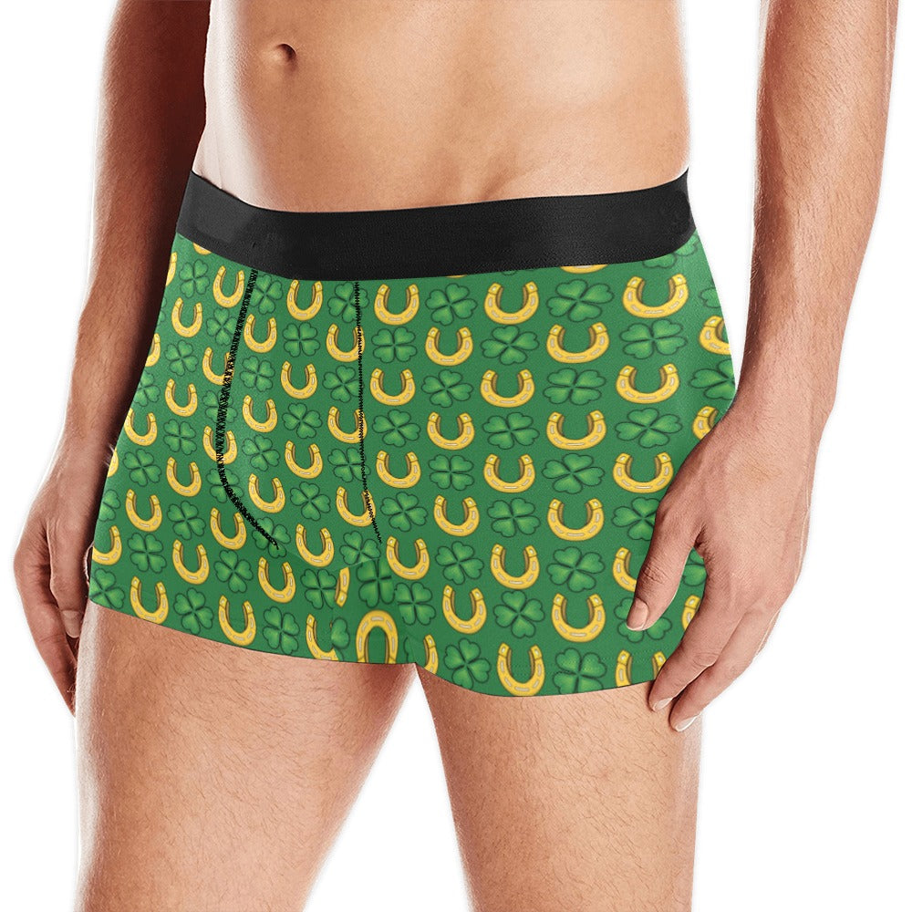 Horseshoes Pattern Print Design 05 Men's All Over Print Boxer Briefs Men's Underwear