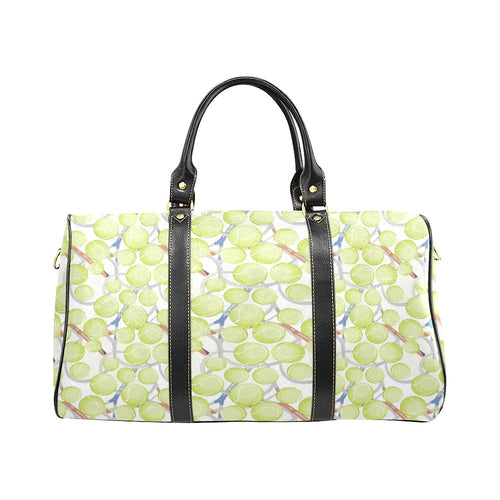 Tennis Pattern Print Design 01 Travel Bag