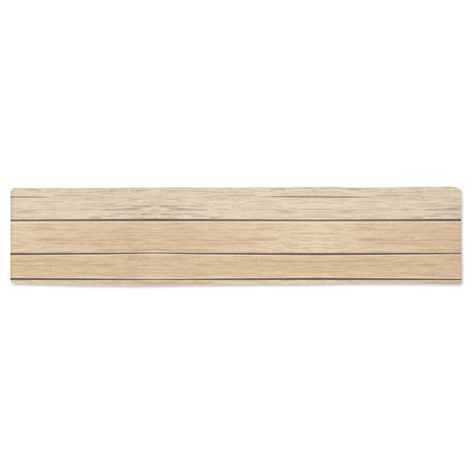Wood Printed Pattern Print Design 01 Table Runner