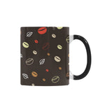 Coffee bean leave pattern Morphing Mug Heat Changing Mug