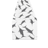 Swordfish Pattern Print Design 04 Table Runner