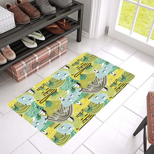 Hand drawn windmill pattern Doormat