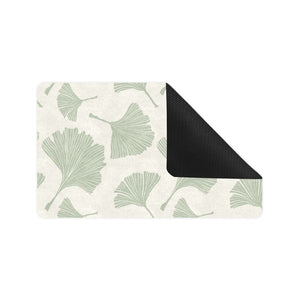 Ginkgo leaves pattern Doormat