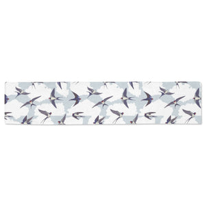 Swallow Pattern Print Design 05 Table Runner