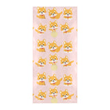 Cute shiba inu dog pattern Beach Towel