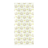 Cute cartoon frog baby pattern Beach Towel