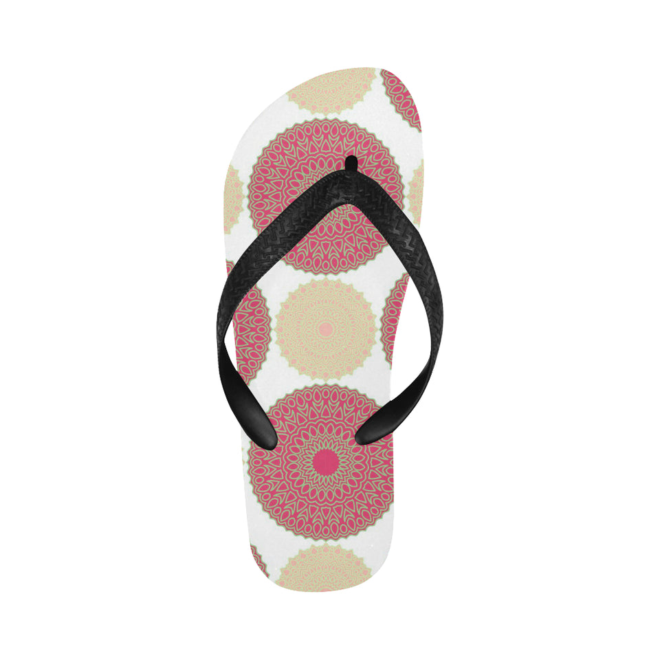 Circle indian pattern Unisex Flip Flops
