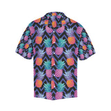 Pineapples pattern zigzag background Men's All Over Print Hawaiian Shirt