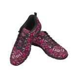 Lips Pattern Print Design 03 Men's Breathable Sneakers ( Model 055)
