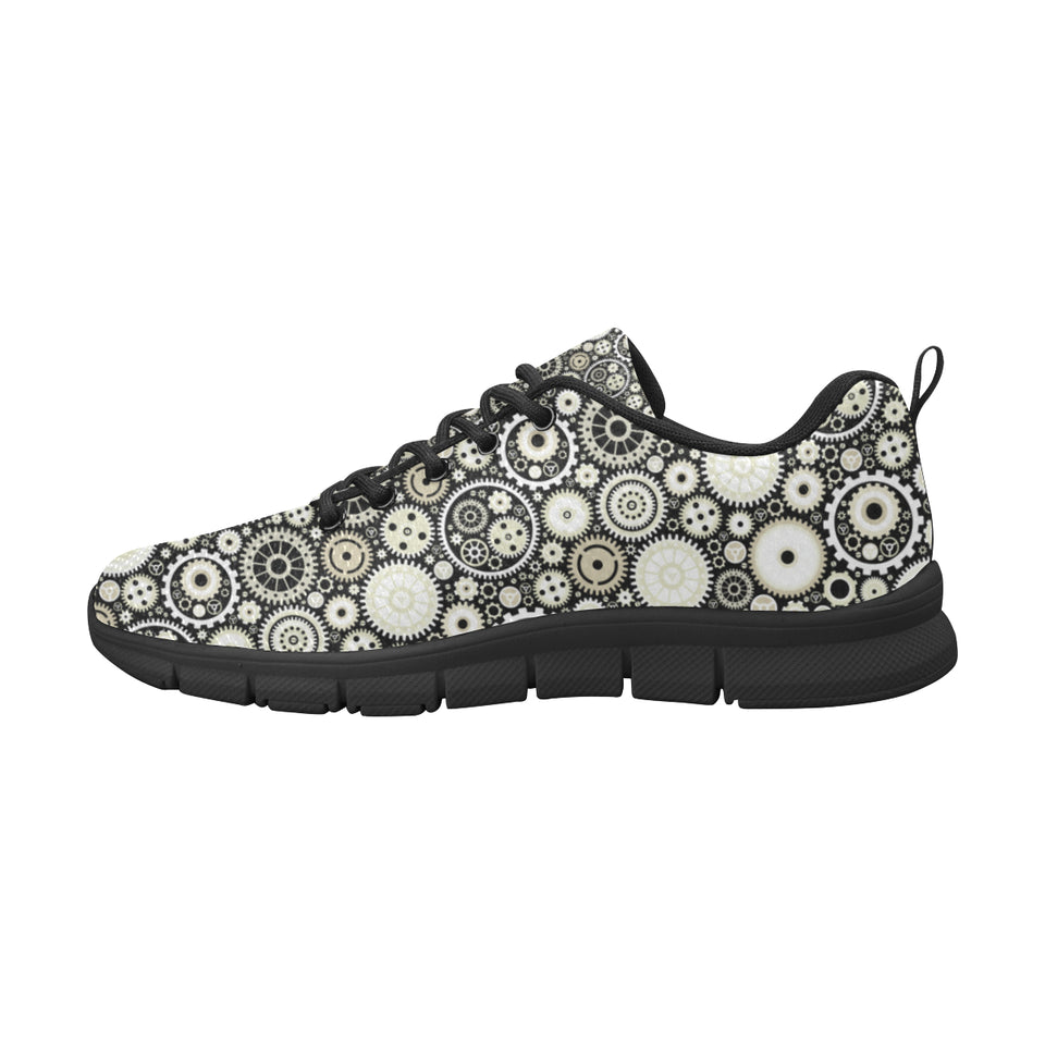 Gear Pattern Print Design 02 Women's Sneaker Shoes