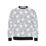 Sweet dreams sheep pattern Men's Crew Neck Sweatshirt