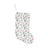English Bulldog Pattern Print Design 03 Christmas Stocking