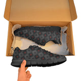 Casino Cards Suits Pattern Print Design 05 Men's Breathable Sneakers ( Model 055)