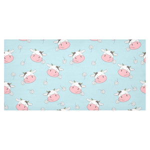 Cute cow flower pattern Tablecloth