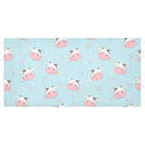Cute cow flower pattern Tablecloth