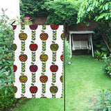 colorful apples leave zebra stripe House Flag Garden Flag