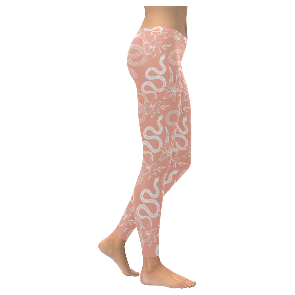 Snake lilies flower pattern Women's Legging Fulfilled In US