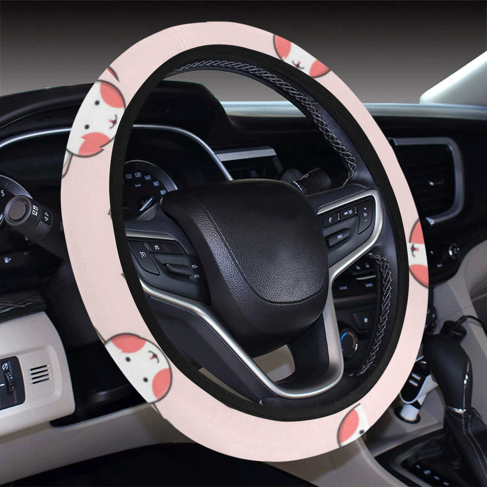 Cute goat pattern Car Steering Wheel Cover