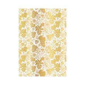 Gold grape pattern House Flag Garden Flag