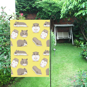 Cute Hamster pattern House Flag Garden Flag