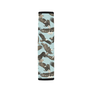 Eagle Pattern Print Design 01 Car Seat Belt Cover