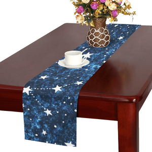 Night sky star pattern Table Runner