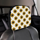 sunflowers design pattern Car Headrest Cover