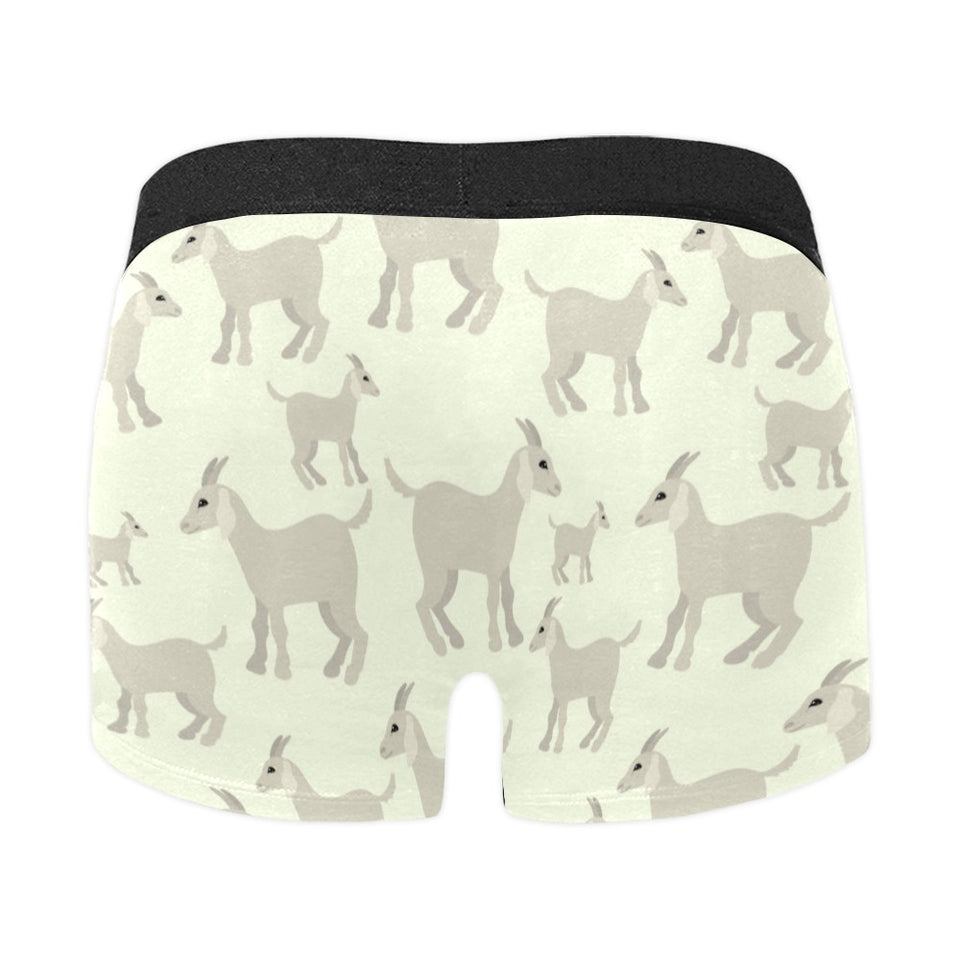 Little young goat pattern Men's All Over Print Boxer Briefs Men's Underwear
