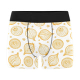 hand drawn onion pattern Men's All Over Print Boxer Briefs Men's Underwear