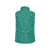Math Pattern Print Design 01 Men's Padded Vest