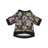 Eagle Pattern Print Design 05 All Over Print Pet Dog Round Neck Fuzzy Shirt