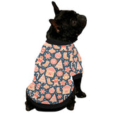 Christmas gingerbread cookie pattern All Over Print Pet Dog Round Neck Fuzzy Shirt