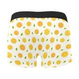 oranges leaves pattern Men's All Over Print Boxer Briefs Men's Underwear
