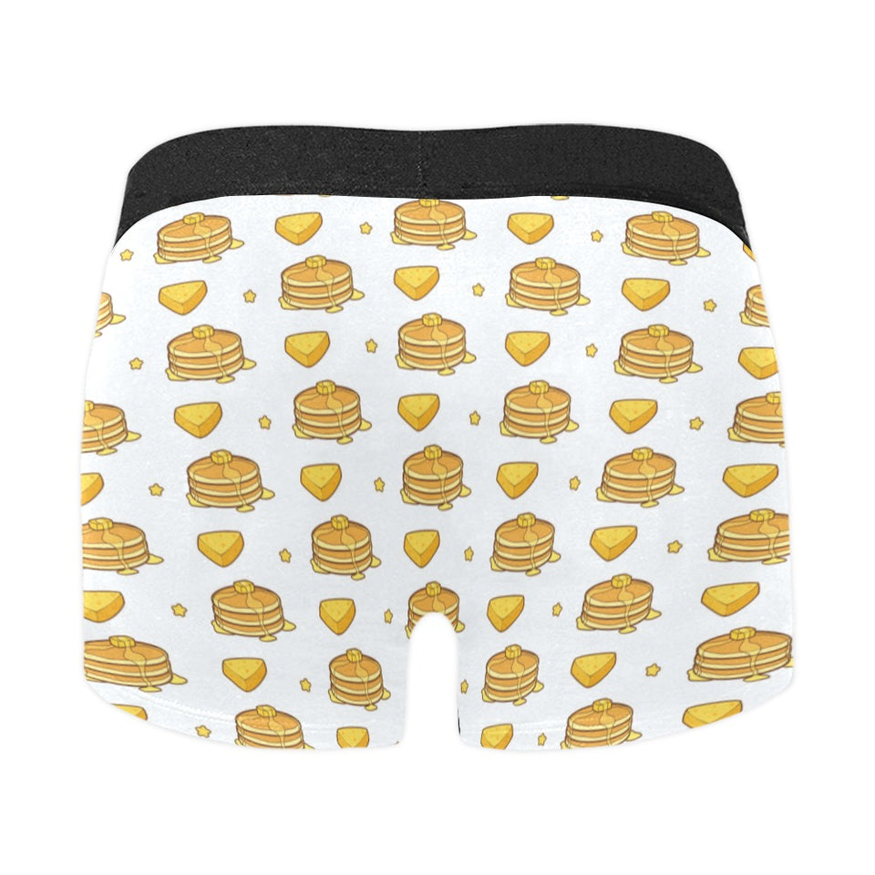 Pancake Pattern Print Design 03 Men's All Over Print Boxer Briefs Men's Underwear