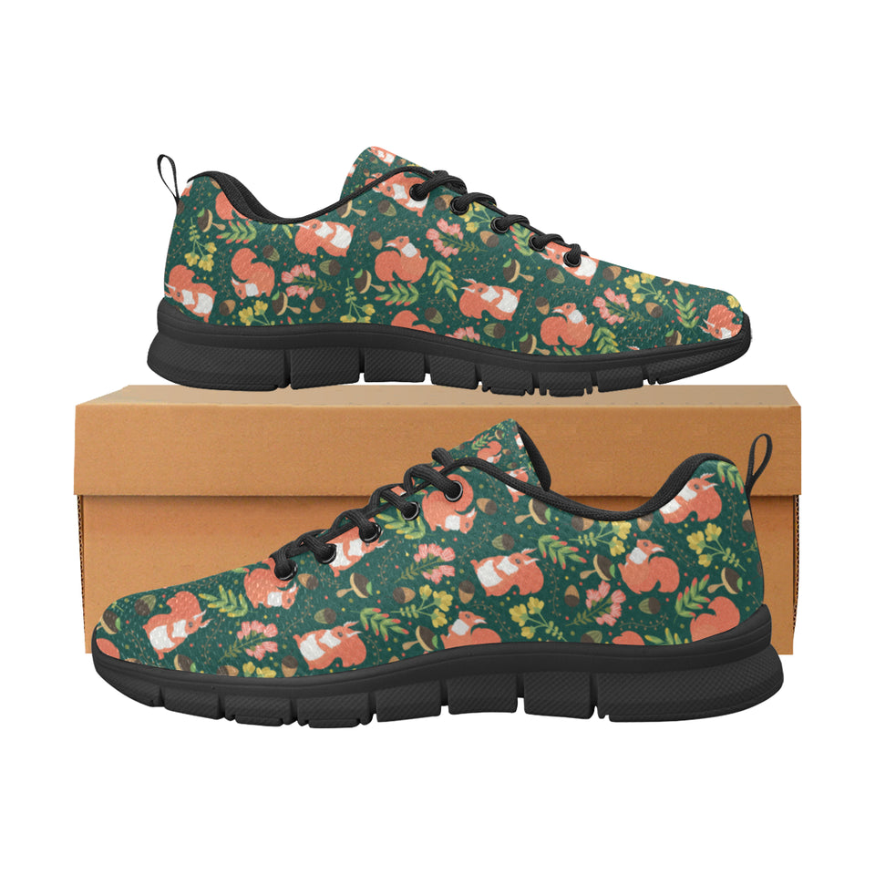 Squirrel Pattern Print Design 03 Women's Sneaker Shoes