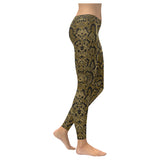 Snake skin pattern Women's Legging Fulfilled In US