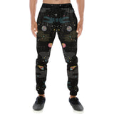 space pattern Unisex Casual Sweatpants