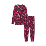 Lips Pattern Print Design 03 Kids' Boys' Girls' All Over Print Pajama Set