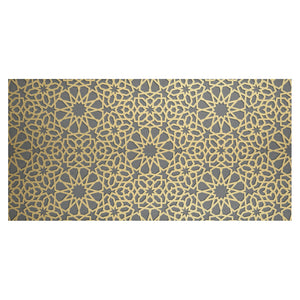 arabic star gold pattern Tablecloth