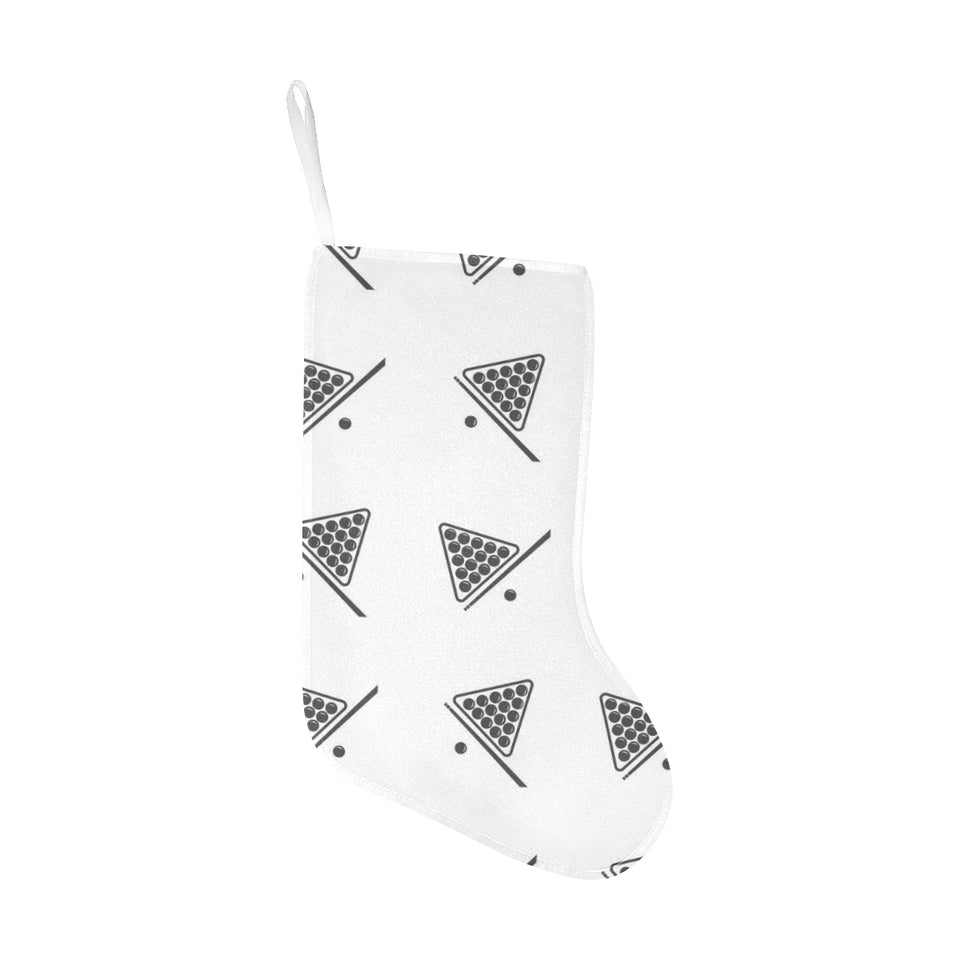 Billiard Ball Pattern Print Design 03 Christmas Stocking