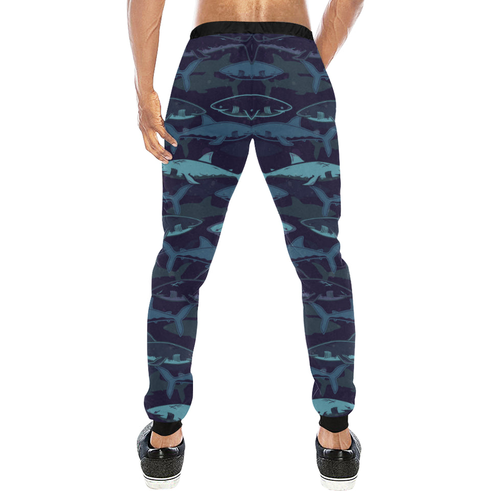 Shark pattern Unisex Casual Sweatpants