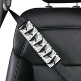 Black whale pattern Car Seat Belt Cover