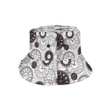 Classic vintage clock pattern Unisex Bucket Hat