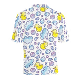 Duck Pattern Print Design 01 Men's All Over Print Polo Shirt