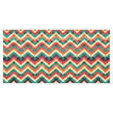 zigzag chevron colorful pattern Tablecloth